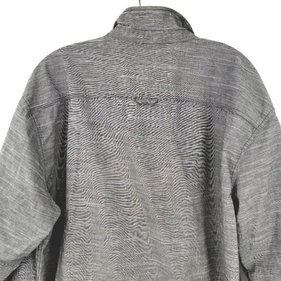 Ocean Current EUC Men's XXL Button Down Gray Shirt - Picture 7 of 14